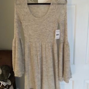 BRAND NEW FREE PEOPLE SWEATER DRESS